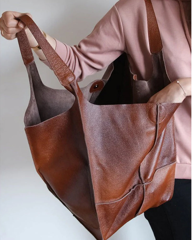 Stylish Eco Leather Tote Bag for Women