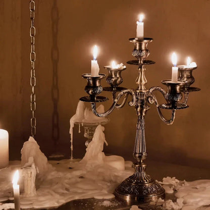 Luxury Gold Candle Holder