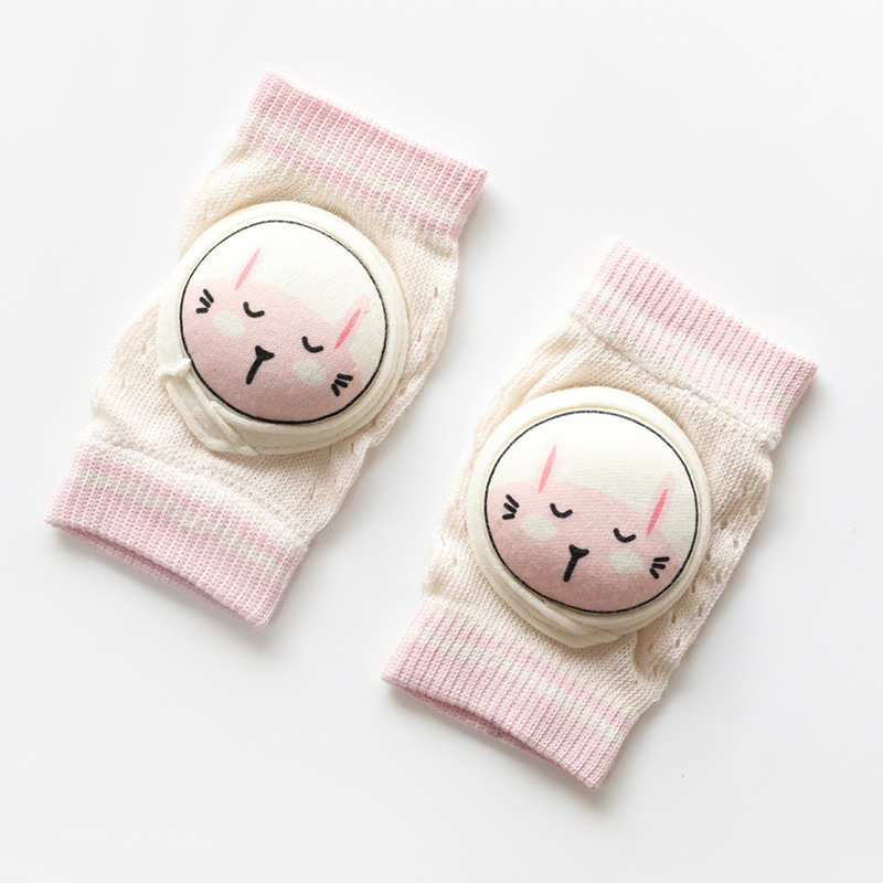Soft Baby Crawling Kneepads with Grip Protection