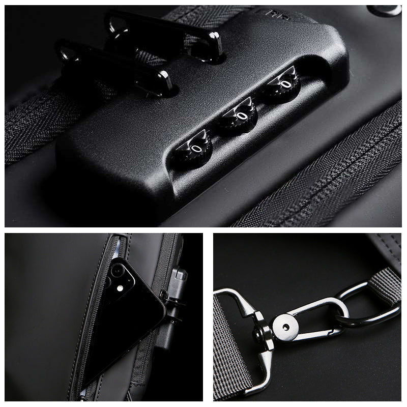Practical Water Resistant Travel Bag for Men