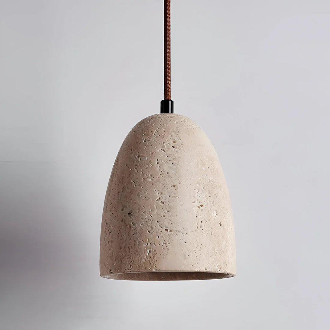 Vintage Stone Hanging Light