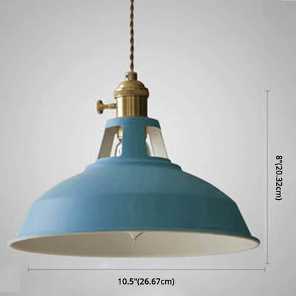 Vintage Metal Pendant Light