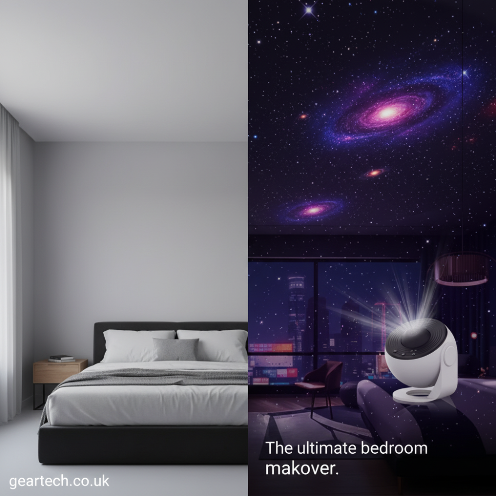 Colorful Galaxy Bedroom Light Projector