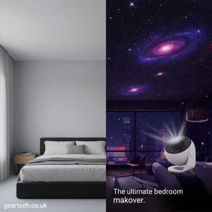 Colorful Galaxy Bedroom Light Projector