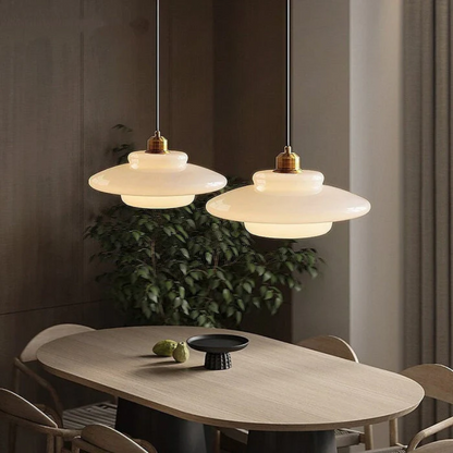 Elegant Clear Glass Hanging Light