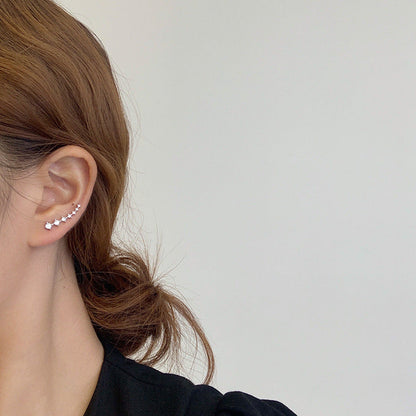 Luxurious Diamond Solitaire Earrings