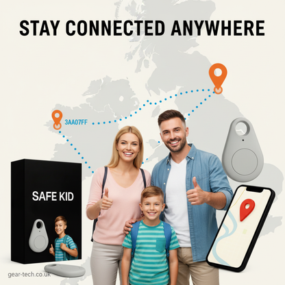 Accurate Kids GPS Tracker Waterproof Locator Device - Fesara