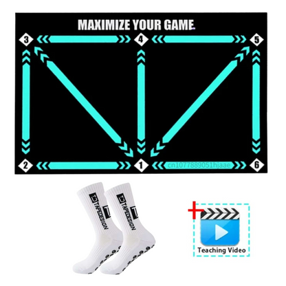 Premium Soccer Practice Mat Kit