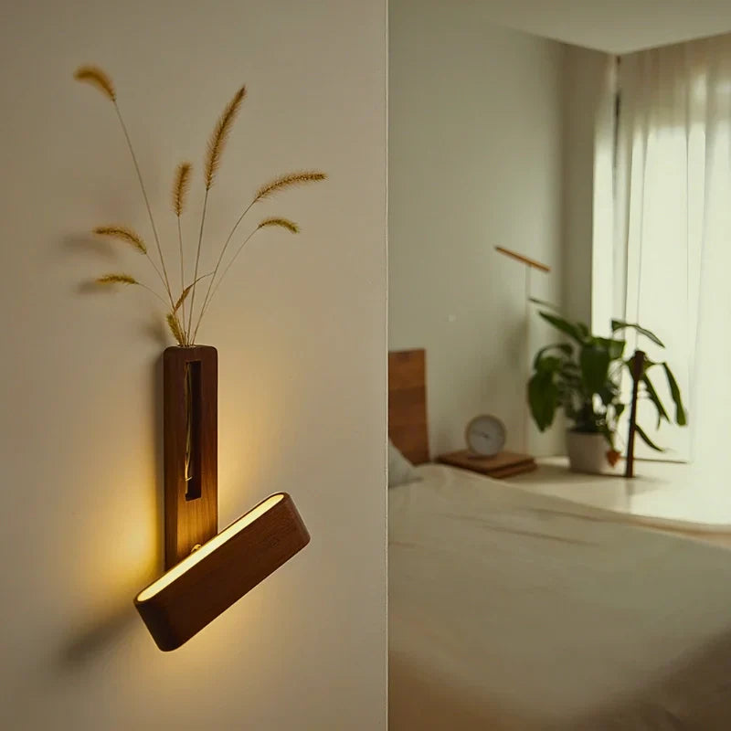 Simple Stick On Wall Lamp - Fesara