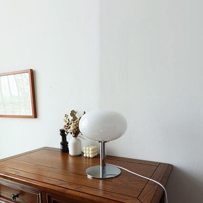 Classic Antique Circular Glass Desk Lamp