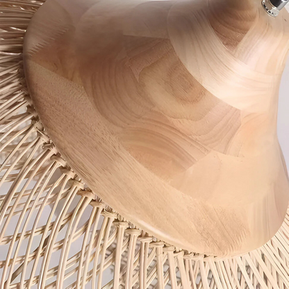 Natural Woven Pendant Light Fixture
