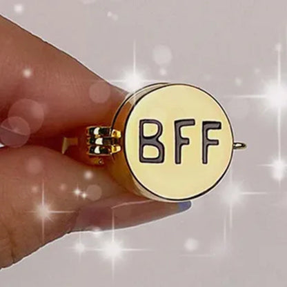 Heartfelt BFF Promise Ring