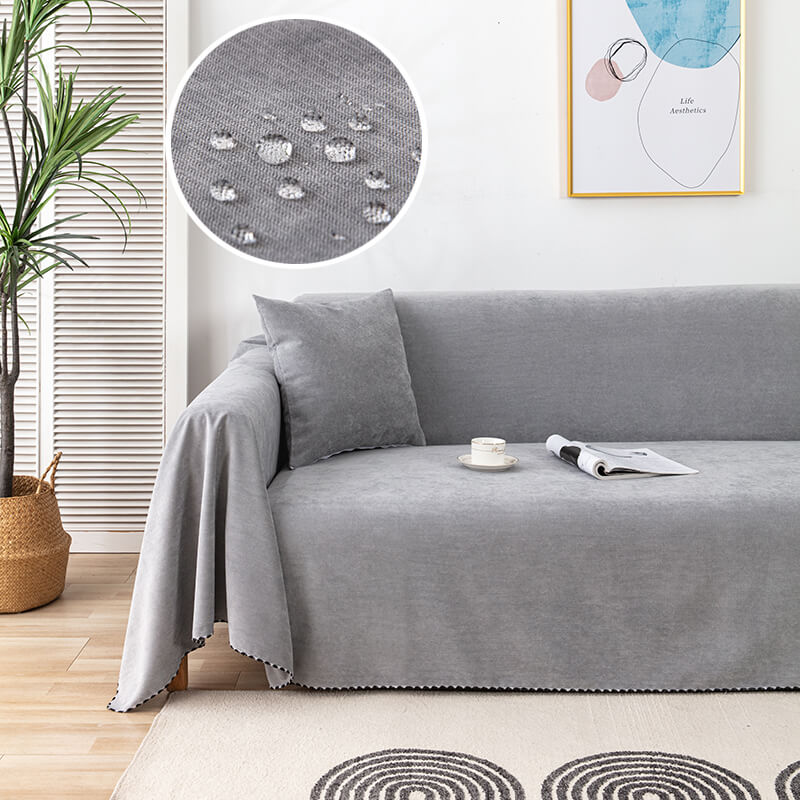 Waterproof Faux Leather Sofa Protector Slip Resistant Cover