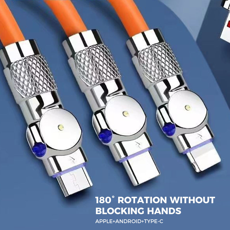 Flexible 360 Rotating Elbow USB Cable