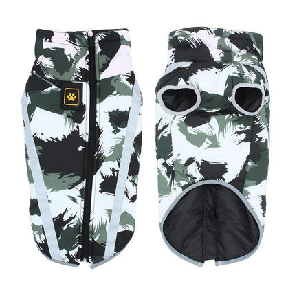 Waterproof Winter Dog Coat with Breathable Design