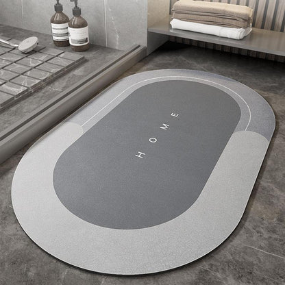 Luxury Bathroom Mat, Ultra Absorbent, Fast Drying Floor Mat
