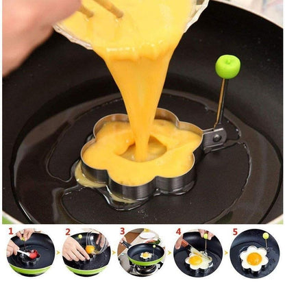 Non-Stick Egg Mold Stainless Steel Cooker