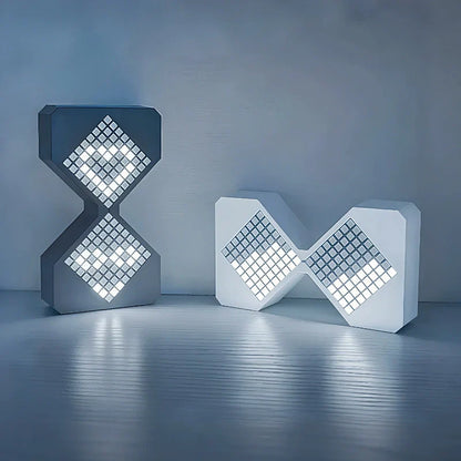 Timeless Pixel Glass Table Lamp