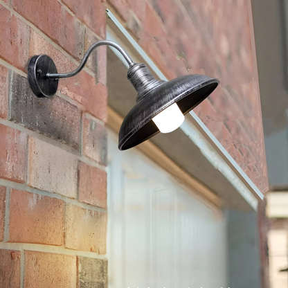 Vintage Brass Weatherproof Outdoor Wall Light