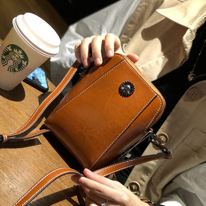 Fesara | Ladies Genuine Leather Phone Pouch