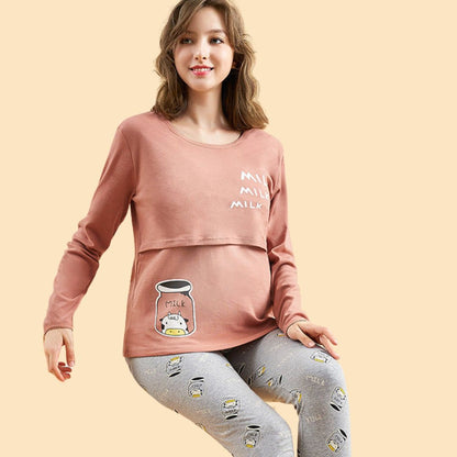Cozy Maternity Dress for Home Comfort