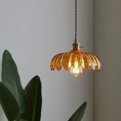 Retro Glass Pendant Light