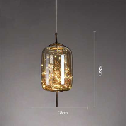 Modern LED Hanging Light Ceiling Fixture