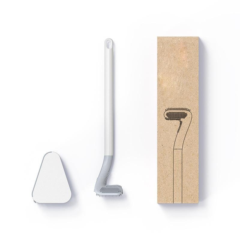 Quick Cleaning Silicone Toilet Brush