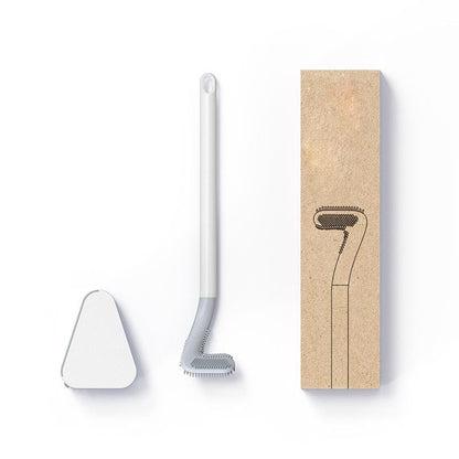 Quick Cleaning Silicone Toilet Brush