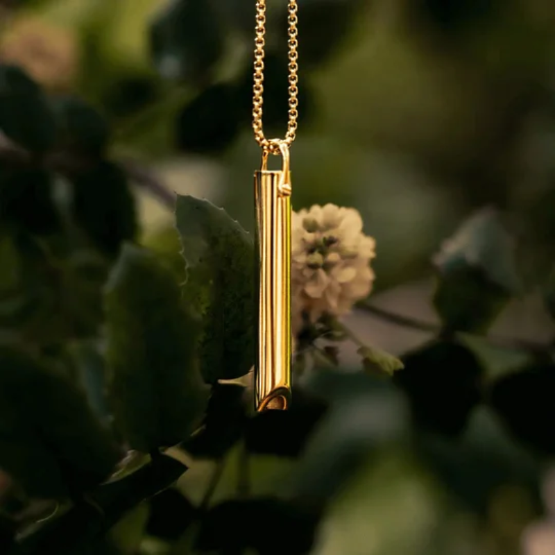 Calming Anxiety Relief Necklace Stainless Steel Accessory