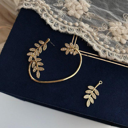 Sparkling Crystal Drop Earrings