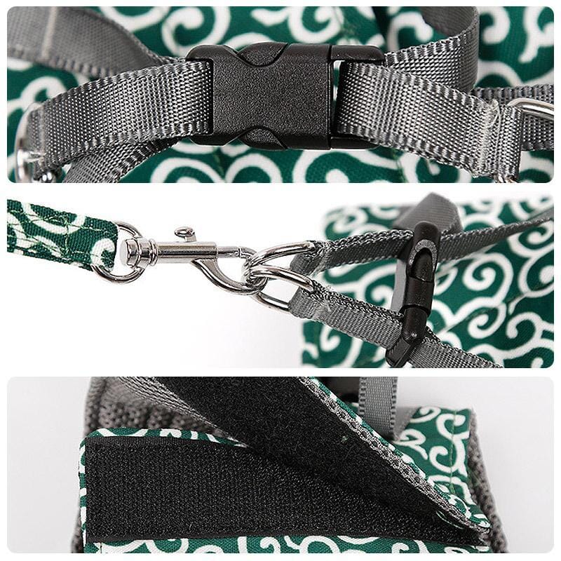 Fesara | Cute Kitty Walking Harness Set