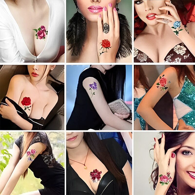 Realistic 3D Temporary Tattoo Sticker