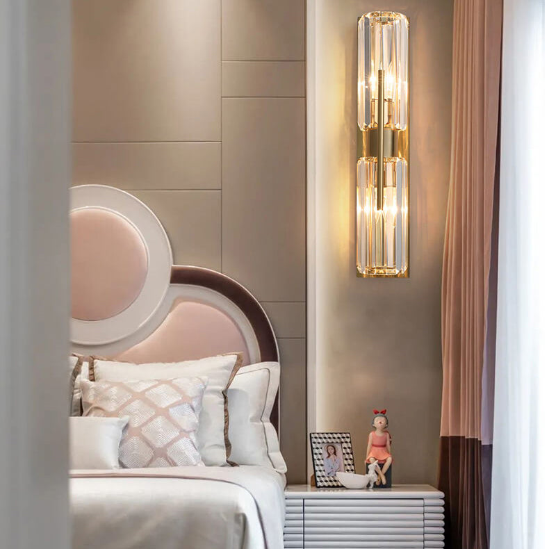 Elegant Sparkle Crystal Wall Lamp