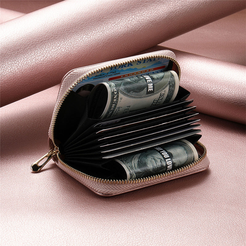 Smart RFID Blocking Leather Wallet
