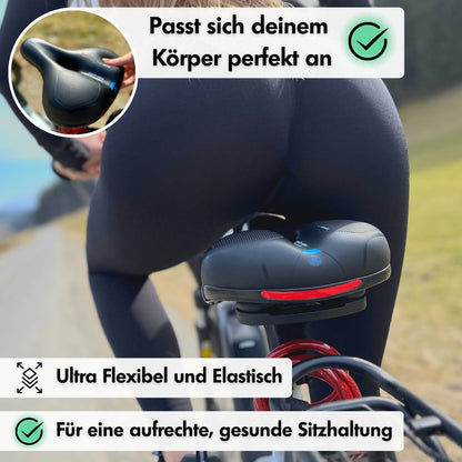 Comfortable Gel Cushion Cycling Seat