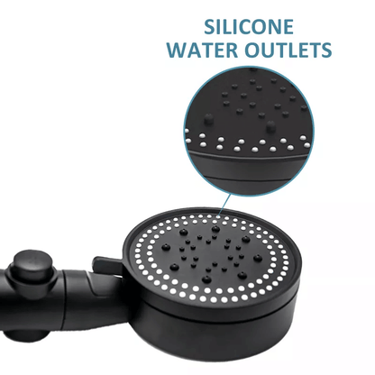 Fesara Adjustable 5 Mode Shower Head with Button Control