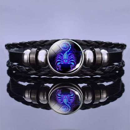 Astronomy Zodiac Sign Bracelet
