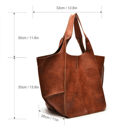 Large Leather Tote Bags for Women