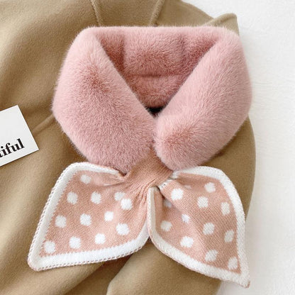 Soft Thick Faux Fur Winter Scarf