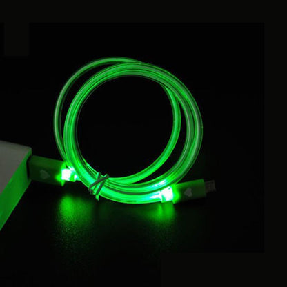 Colorful LED Charging Cable with Visible Light