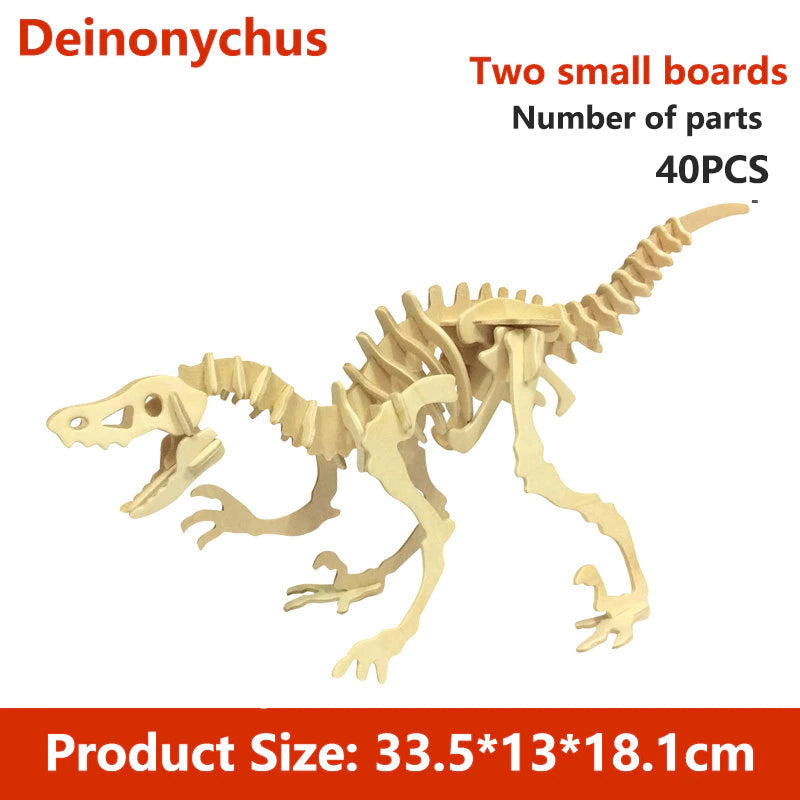 Fun 3D Dinosaur Puzzle Toy - Fesara