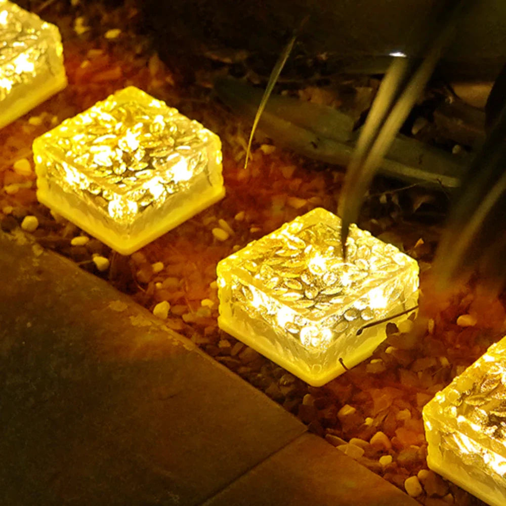 Eco Friendly Solar Garden Brick