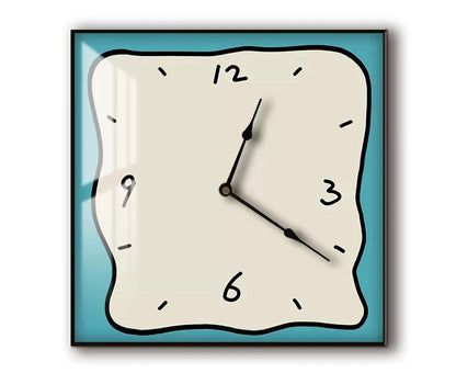 Unique Modern Metal Clock