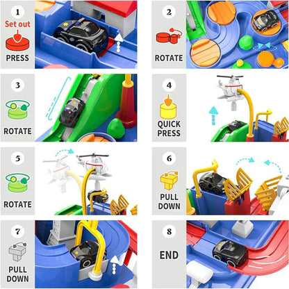 Fesara Fun Rescue Toy Set for Little Kids
