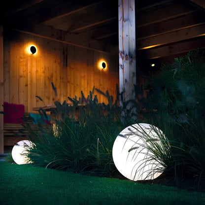 Colorful Outdoor Solar LED Globe Light