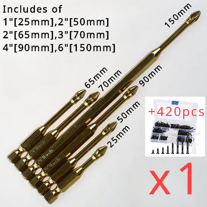 Strong Magnetic Screwdriver Bit Set - Fesara