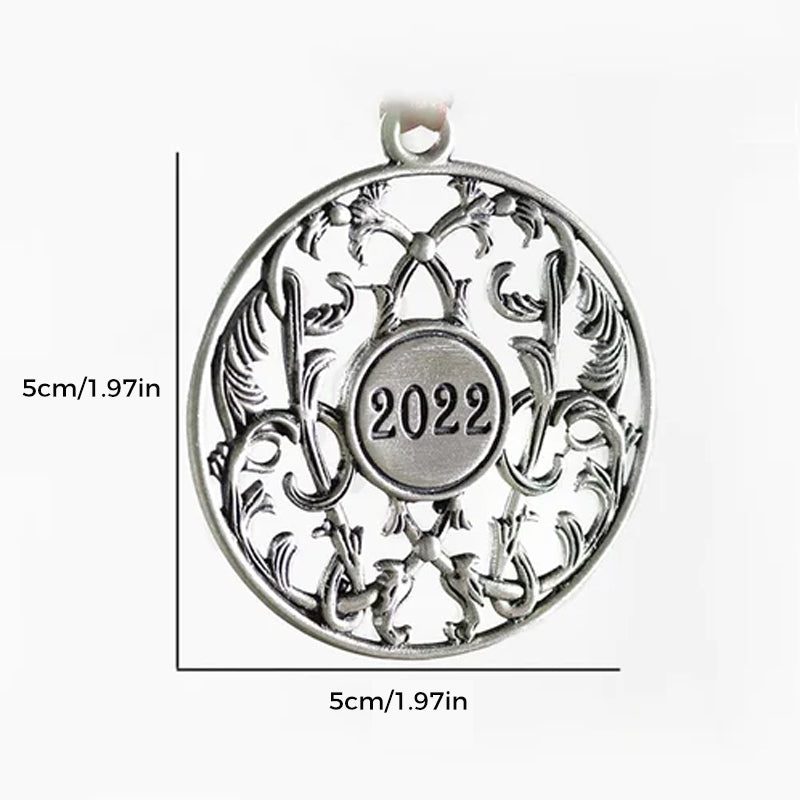 Metallic Christmas Tree Ornament