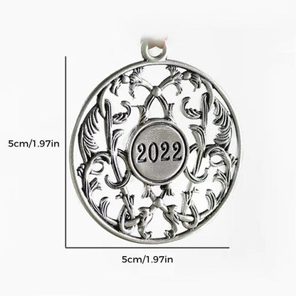 Metallic Christmas Tree Ornament