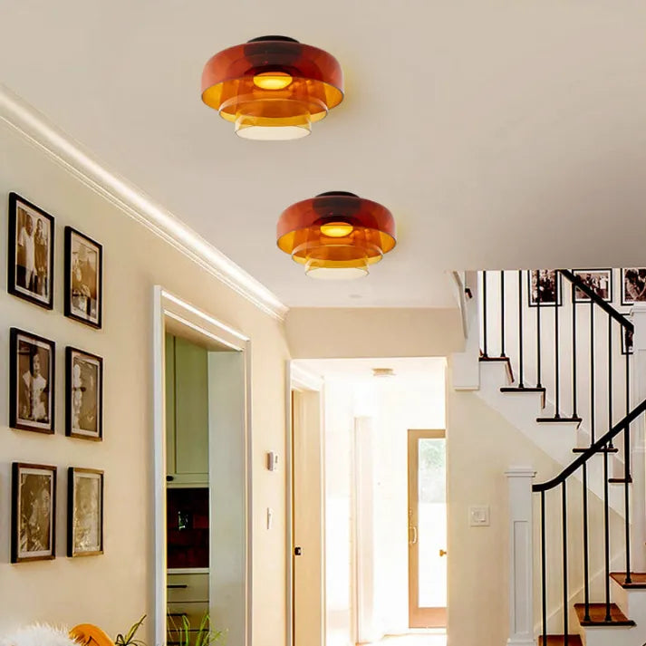 Elegant Clear Glass Pendant Light